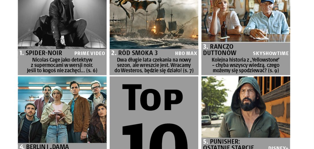 Premiery i TOP 10